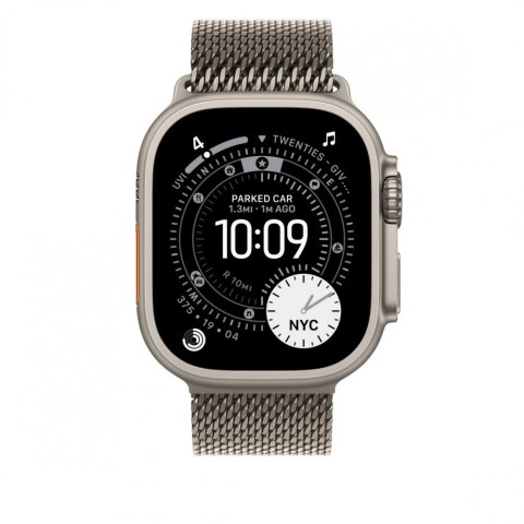 Bransoleta mediolańska z tytanu w kolorze naturalnym do koperty 49 mm - rozmiar L Bransoleta mediolańska z tytanu w kolorze naturalnym do koperty 49 mm - rozmiar L