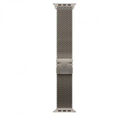 Bransoleta mediolańska z tytanu w kolorze naturalnym do koperty 49 mm - rozmiar S
