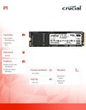 Dysk SSD P1 500GB M.2 PCIe NVMe 2280 1900/950MB/s