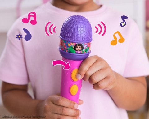Mikrofon z efektami dźwiękowymi Dora