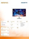 Monitor 27 cali M27UP ICE GMG 4K FHD 160/320Hz DP HDMI