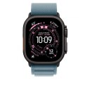 Opaska Alpine w kolorze jasnoniebieskim do koperty 49 mm - rozmiar M - elementy z tytanu w kolorze czarnym
