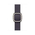 Pasek w kolorze nocnego fioletu z klamrą nowoczesną do koperty 42 mm - rozmiar L