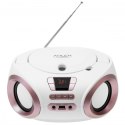 Radio Boombox CD MP3 AD1181 biało-miedziany