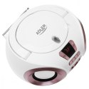 Radio Boombox CD MP3 AD1181 biało-miedziany
