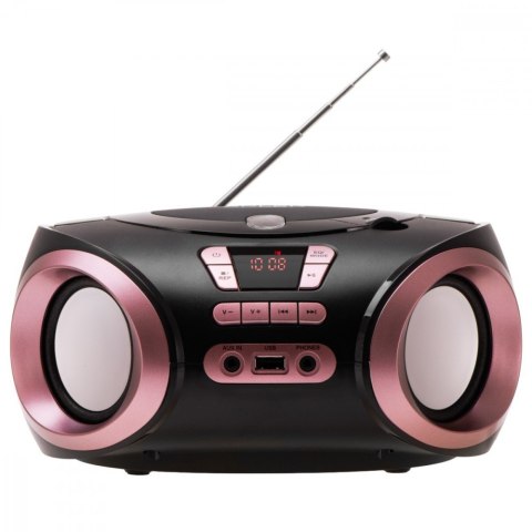 Radio Boombox CD MP3 AD1181 czarno-miedziany Radio Boombox CD MP3 AD1181 czarno-miedziany