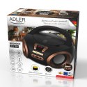 Radio Boombox CD MP3 AD1181 czarno-miedziany