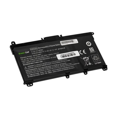 Bateria HW03XL 11,4V 4150mAh do HP 250 G9 255 G8 17-CN 15-EG 15-E