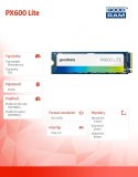 Dysk SSD PX600 Lite 512GB Gen4x4 NVMe 2280 3400/2000MB/s