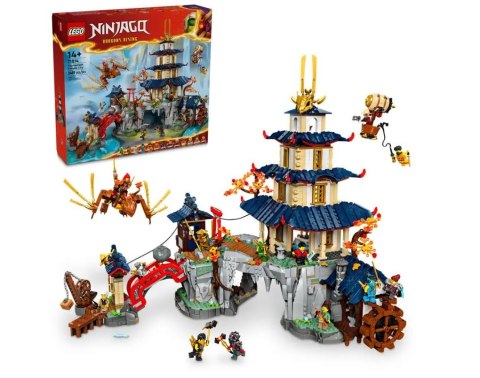 Klocki Ninjago 71814 Turniejowe miasto ze świątynią Klocki Ninjago 71814 Turniejowe miasto ze świątynią