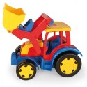 Pojazd Traktor ładowarka Gigant czerwono-żółty
