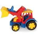 Pojazd Traktor ładowarka Gigant czerwono-żółty