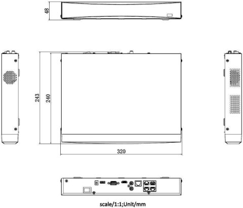 Rejestrator IP Hikvision DS-7604NXI-K1/4P D Alarm4+1 PL Rejestrator IP Hikvision DS-7604NXI-K1/4P D Alarm4+1 PL