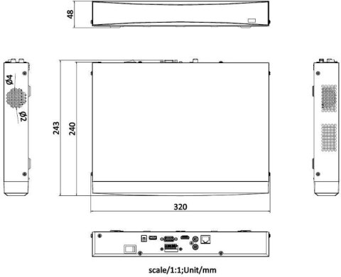 Rejestrator IP Hikvision DS-7608NXI-K1 D Alarm4+1 PL Rejestrator IP Hikvision DS-7608NXI-K1 D Alarm4+1 PL