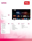 Telewizor QLED 55 cali 55P81K