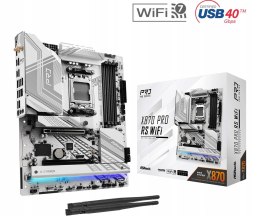 ASROCK Płyta główna X870 PRO RS WIFI AM5 4DDR5 M.2 ATX