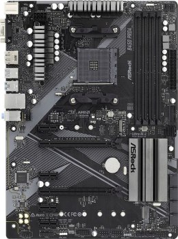 ASROCK Płyta główna B450 PRO4 R2.0 AM4 4DDR4 DP/HDMI M.2 USB3.2 ATX
