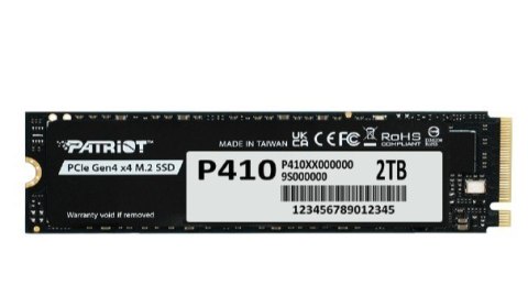Dysk SSD 2TB P410 PCIe M.2 Gen4 x4 NVMe 1.4 2280 5000/4500MB/s Dysk SSD 2TB P410 PCIe M.2 Gen4 x4 NVMe 1.4 2280 5000/4500MB/s