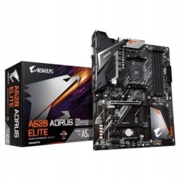 GIGABYTE Płyta główna A520 AORUS ELITE AM4 4DDR4 HDMI/DVI M.2 ATX