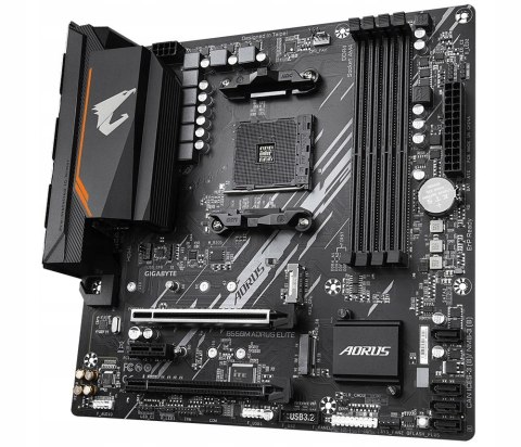 GIGABYTE Płyta główna B550M AORUS ELITE AM4 4DDR4 2HDMI/DVI-D mATX GIGABYTE Płyta główna B550M AORUS ELITE AM4 4DDR4 2HDMI/DVI-D mATX