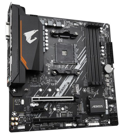 GIGABYTE Płyta główna B550M AORUS ELITE AM4 4DDR4 2HDMI/DVI-D mATX GIGABYTE Płyta główna B550M AORUS ELITE AM4 4DDR4 2HDMI/DVI-D mATX