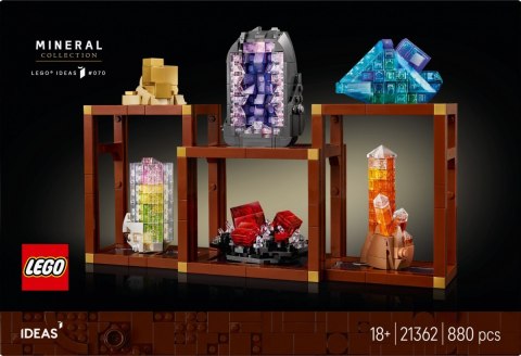 Klocki Ideas 21362 Kolekcja minerałów Klocki Ideas 21362 Kolekcja minerałów
