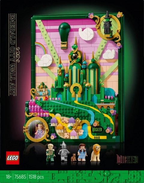Klocki Wicked 75685 Obraz Emerald City Klocki Wicked 75685 Obraz Emerald City