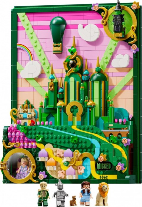 Klocki Wicked 75685 Obraz Emerald City Klocki Wicked 75685 Obraz Emerald City