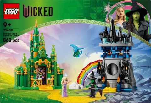 Klocki Wicked 75689 Emerald City i Kiamo Ko Castle Klocki Wicked 75689 Emerald City i Kiamo Ko Castle
