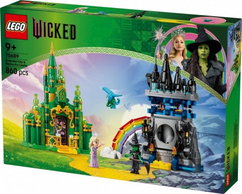Klocki Wicked 75689 Emerald City i Kiamo Ko Castle Klocki Wicked 75689 Emerald City i Kiamo Ko Castle