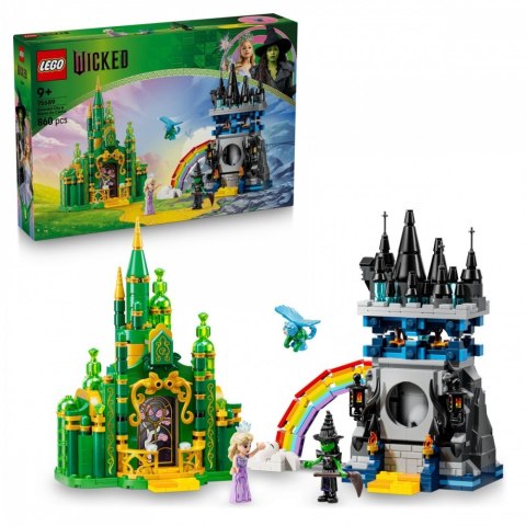 Klocki Wicked 75689 Emerald City i Kiamo Ko Castle Klocki Wicked 75689 Emerald City i Kiamo Ko Castle