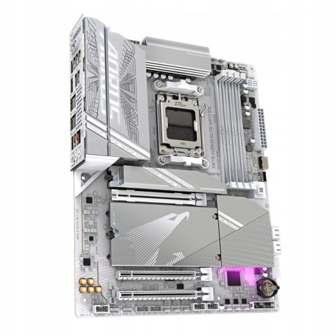 GIGABYTE Płyta główna X870 A ELITE WF7 ICE AM 5 4DDR5 HDMI/USB-C ATX GIGABYTE Płyta główna X870 A ELITE WF7 ICE AM 5 4DDR5 HDMI/USB-C ATX