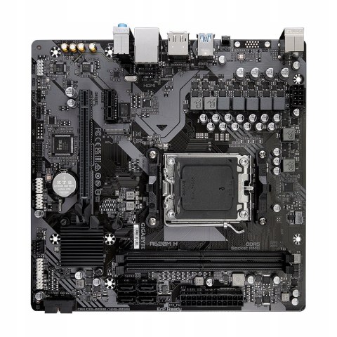 GIGABYTE Płyta główna A620M H AM5 2DDR5 HDMI/DP M.2 mATX GIGABYTE Płyta główna A620M H AM5 2DDR5 HDMI/DP M.2 mATX