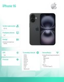 IPhone 16 512GB - Czarny