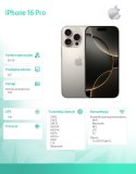 IPhone 16 Pro 1TB - Tytan naturalny
