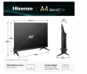 Telewizor LED 40 cali 40A4Q