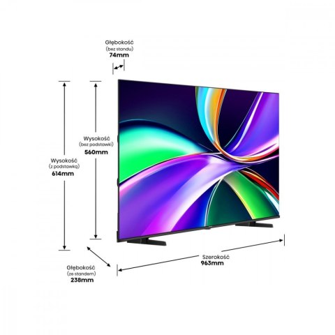 Telewizor QLED 43 cale 43E7Q Telewizor QLED 43 cale 43E7Q