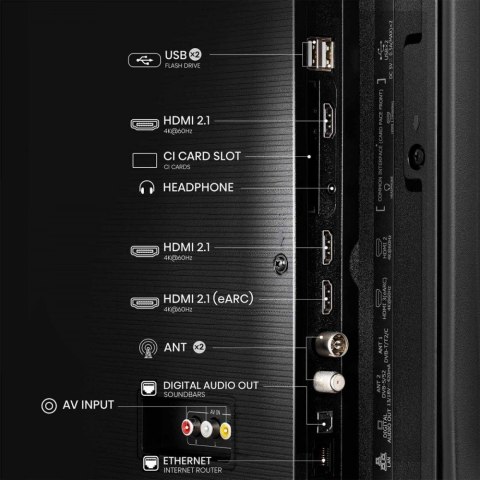 Telewizor QLED 43 cale 43E7Q Telewizor QLED 43 cale 43E7Q