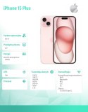 IPhone 15 Plus 128GB - Różowy