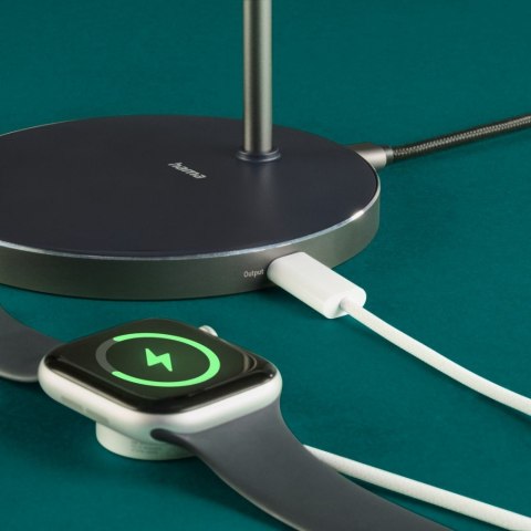 Ładowarka indukcyjna fast charge 15w czarna