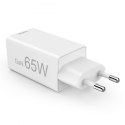 Ładowarka sieciowa 65W Gan PD/QC
