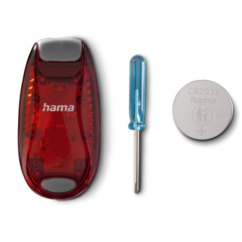 Lampka ostrzegwacza z klipsem 2 szt 3 tryby świecenia