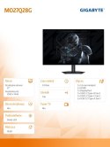 Monitor 27 cali MO27Q28G EK QHD QD-OLED 280 KVM