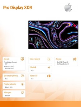 Pro Display XDR - Szkło nanostrukturalne