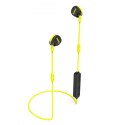 Słuchawki Freedom Athletics II dokanałowe z mikfrofonem żółte