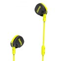 Słuchawki Freedom Athletics II dokanałowe z mikfrofonem żółte