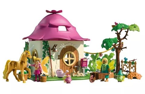 Zestaw z figurkami Princess Magic 71838 Przytulny dom wróżek i złoty jednorożec