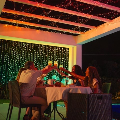 Inteligentne lampki choinkowe Strings 100 LED RGB 8 m łańcuch Inteligentne lampki choinkowe Strings 100 LED RGB 8 m łańcuch