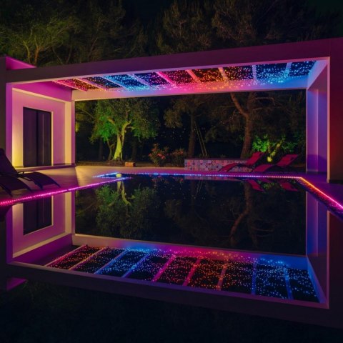 Inteligentne lampki choinkowe Strings 100 LED RGB 8 m łańcuch Inteligentne lampki choinkowe Strings 100 LED RGB 8 m łańcuch