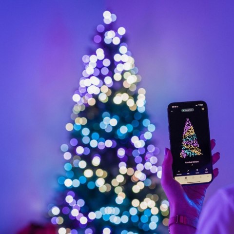 Inteligentne lampki choinkowe Strings 600 RGB LED, łańcuch, przezroczysty przewód, 48 m, IP44 Inteligentne lampki choinkowe Strings 600 RGB LED, łańcuch, przezroczysty przewód, 48 m, IP44
